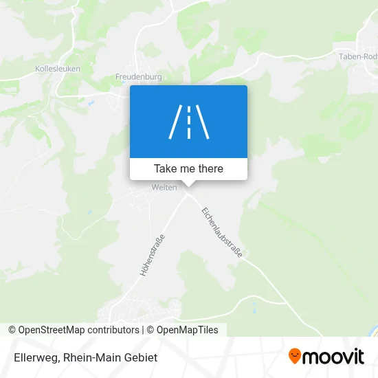 Ellerweg map