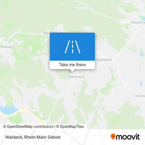 Waldeck map