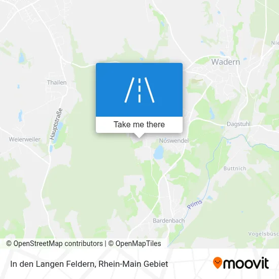 In den Langen Feldern map