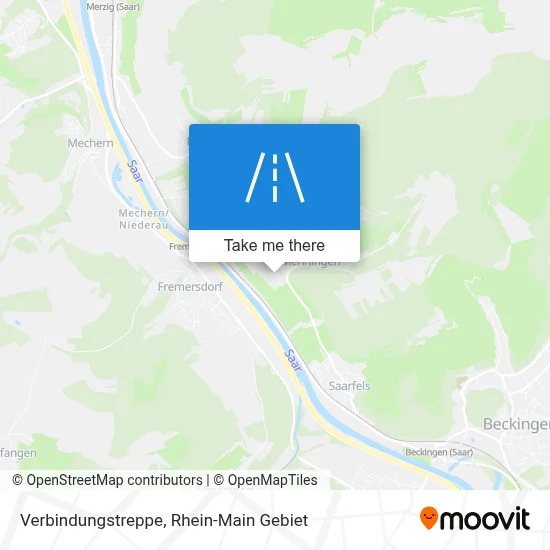 Verbindungstreppe map