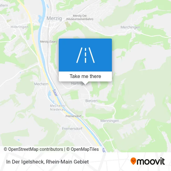 In Der Igelsheck map