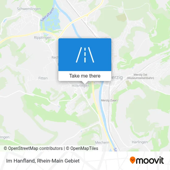 Im Hanfland map