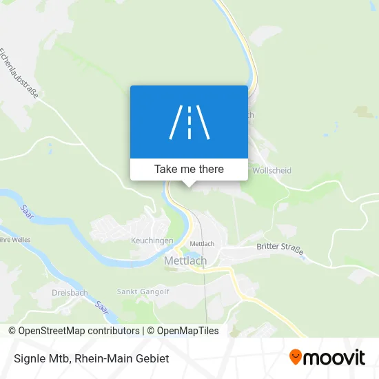 Signle Mtb map