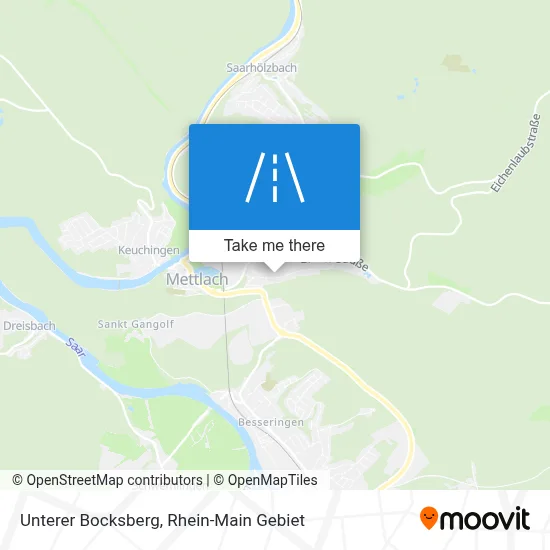 Unterer Bocksberg map