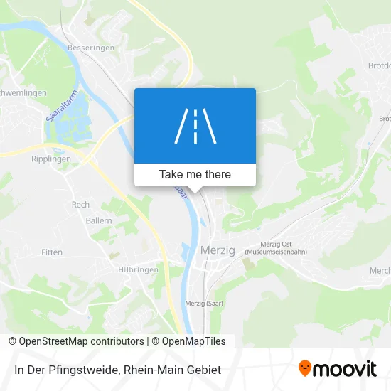 In Der Pfingstweide map
