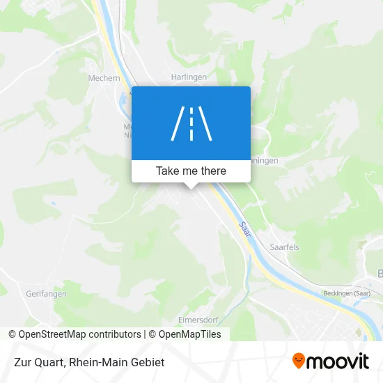Zur Quart map