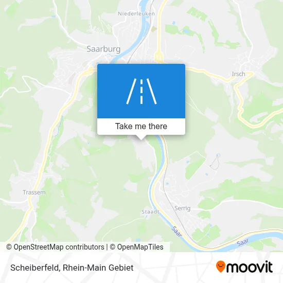 Scheiberfeld map