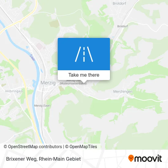 Brixener Weg map