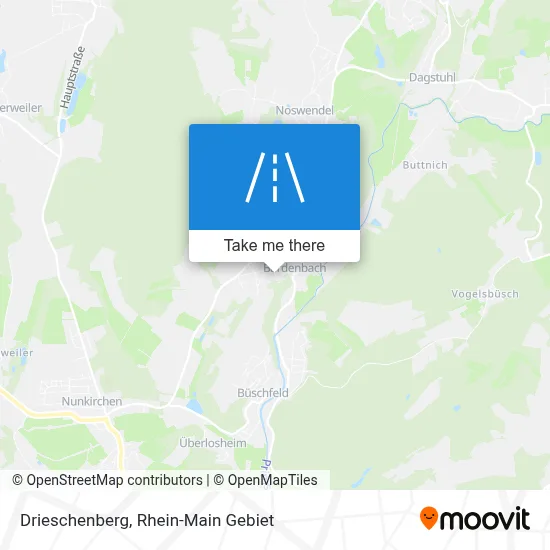 Drieschenberg map