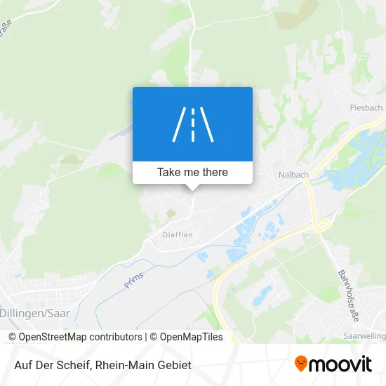 Auf Der Scheif map