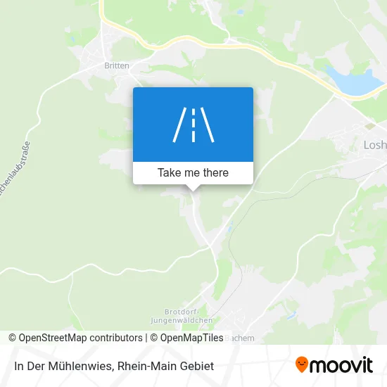 In Der Mühlenwies map
