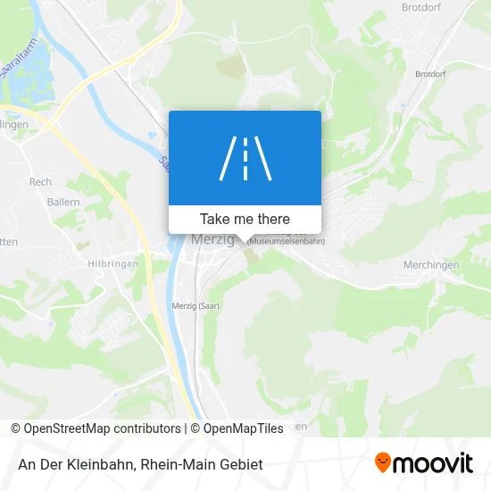 An Der Kleinbahn map