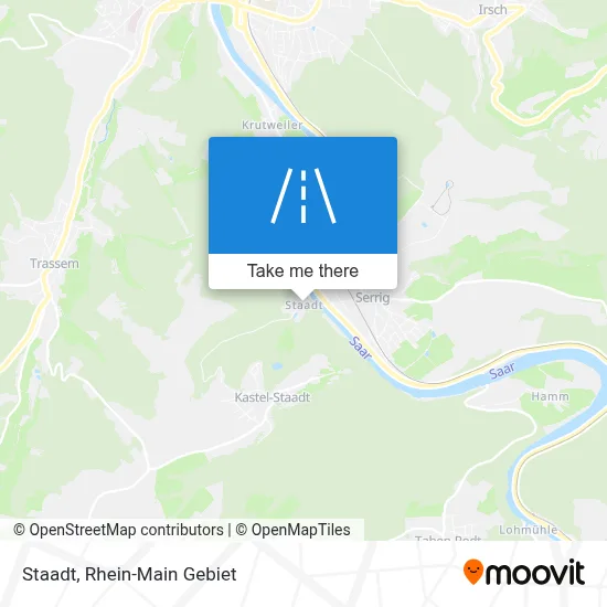 Staadt map