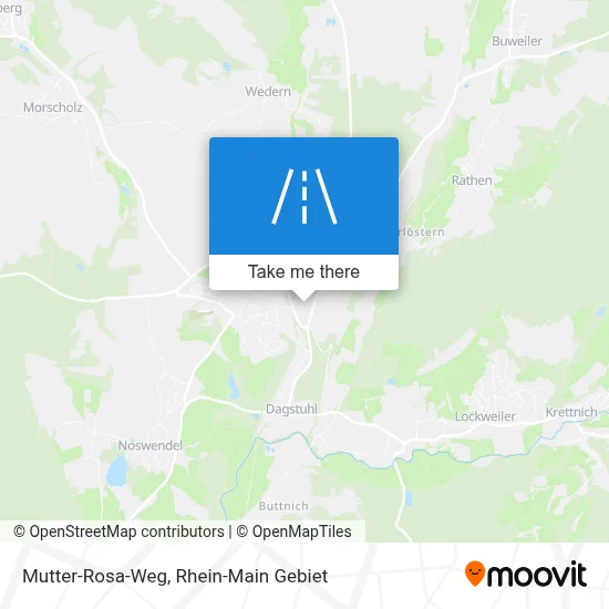 Mutter-Rosa-Weg map
