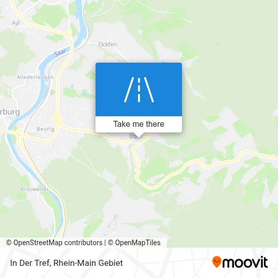 In Der Tref map