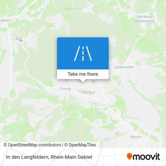 In den Langfeldern map