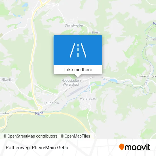Rothenweg map