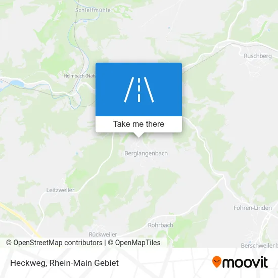 Heckweg map