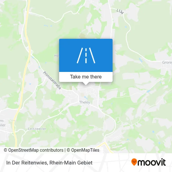 In Der Reitenwies map
