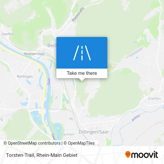 Torsten-Trail map