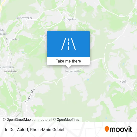 In Der Aulert map