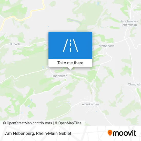 Am Nebenberg map