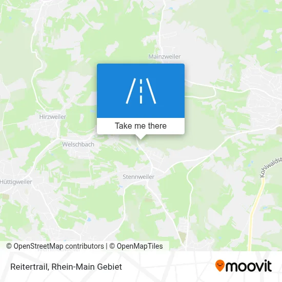Reitertrail map