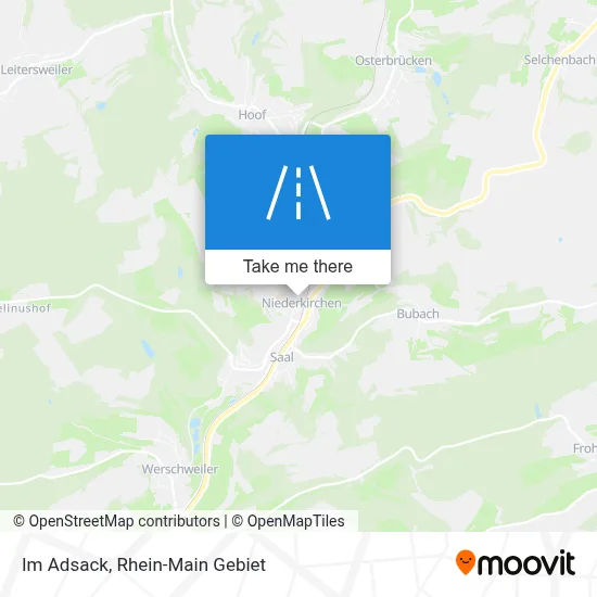 Im Adsack map