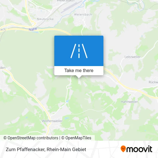 Zum Pfaffenacker map