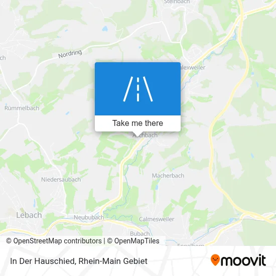 In Der Hauschied map