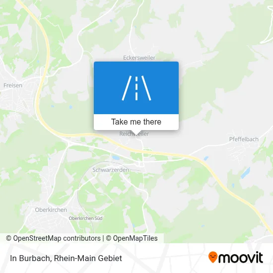 In Burbach map