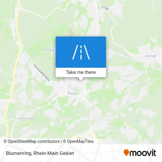 Blumenring map