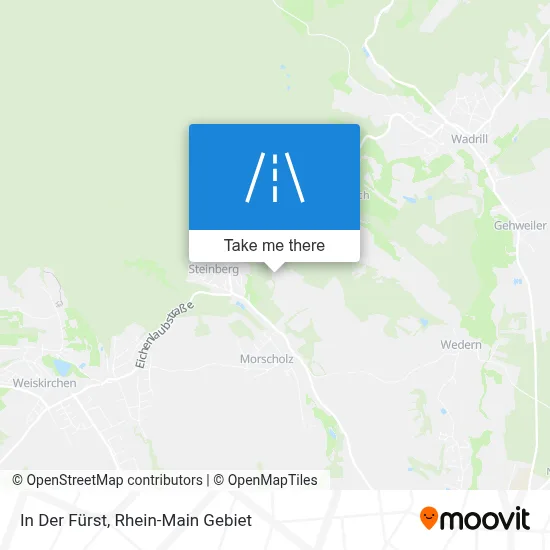 In Der Fürst map