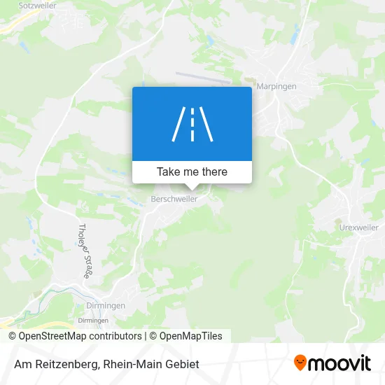 Am Reitzenberg map
