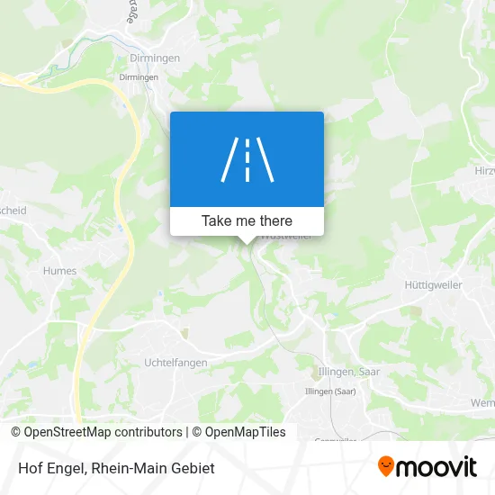 Hof Engel map
