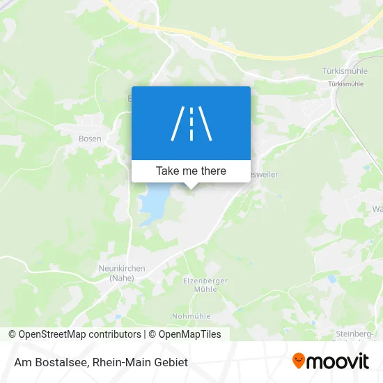 Am Bostalsee map