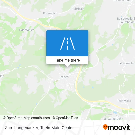 Zum Langenacker map