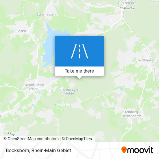 Bocksborn map