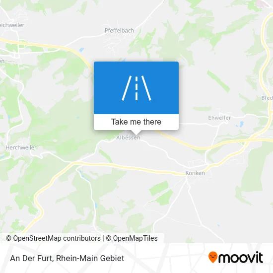 An Der Furt map