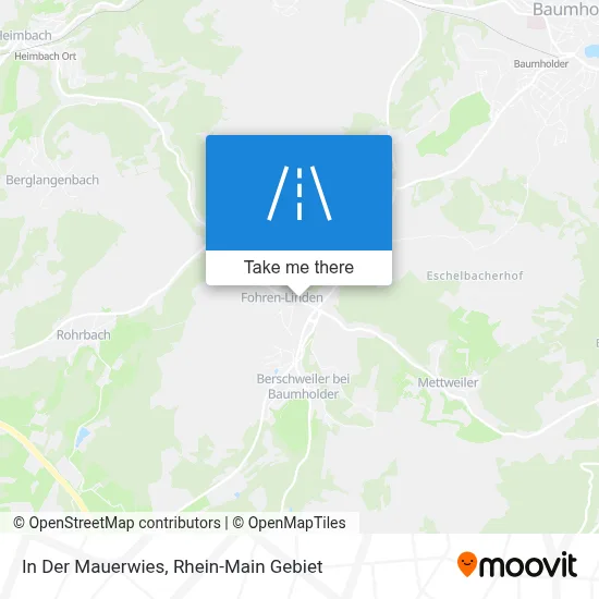 In Der Mauerwies map