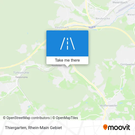 Thiergarten map