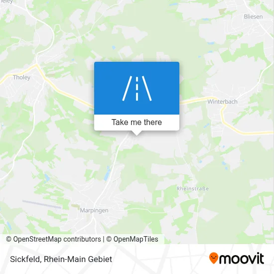 Sickfeld map