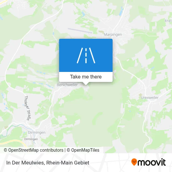 In Der Meulwies map