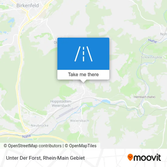 Unter Der Forst map