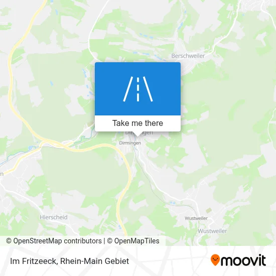 Im Fritzeeck map