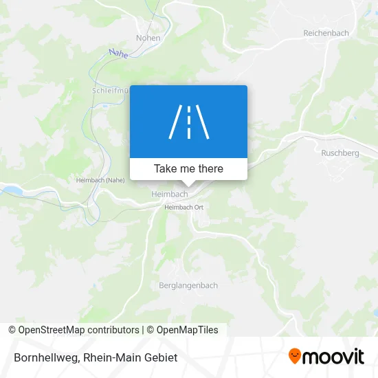 Bornhellweg map