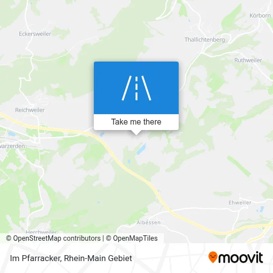Im Pfarracker map