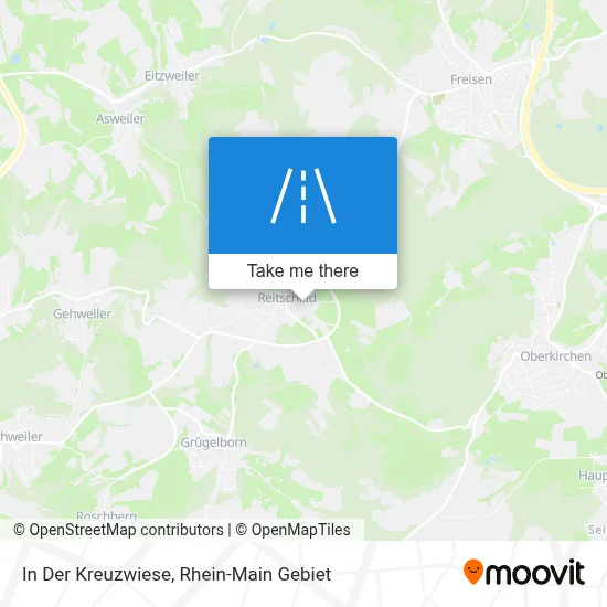In Der Kreuzwiese map