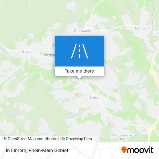 In Elmern map