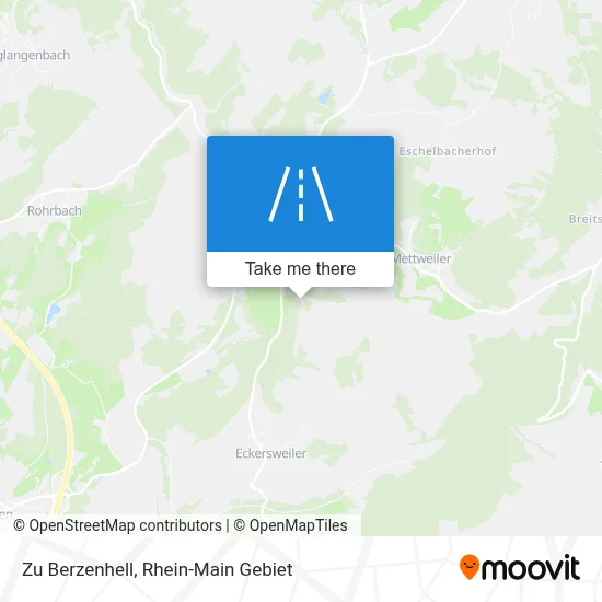 Zu Berzenhell map